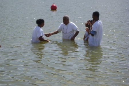Batismo em Arcos, MG